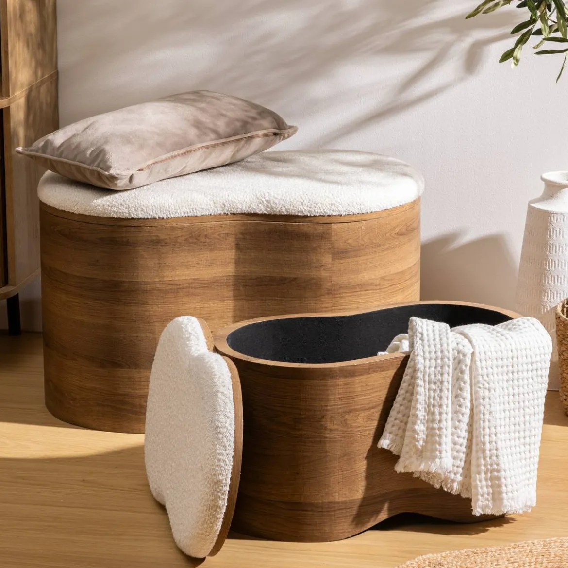 2 bancs coffres "Loe"