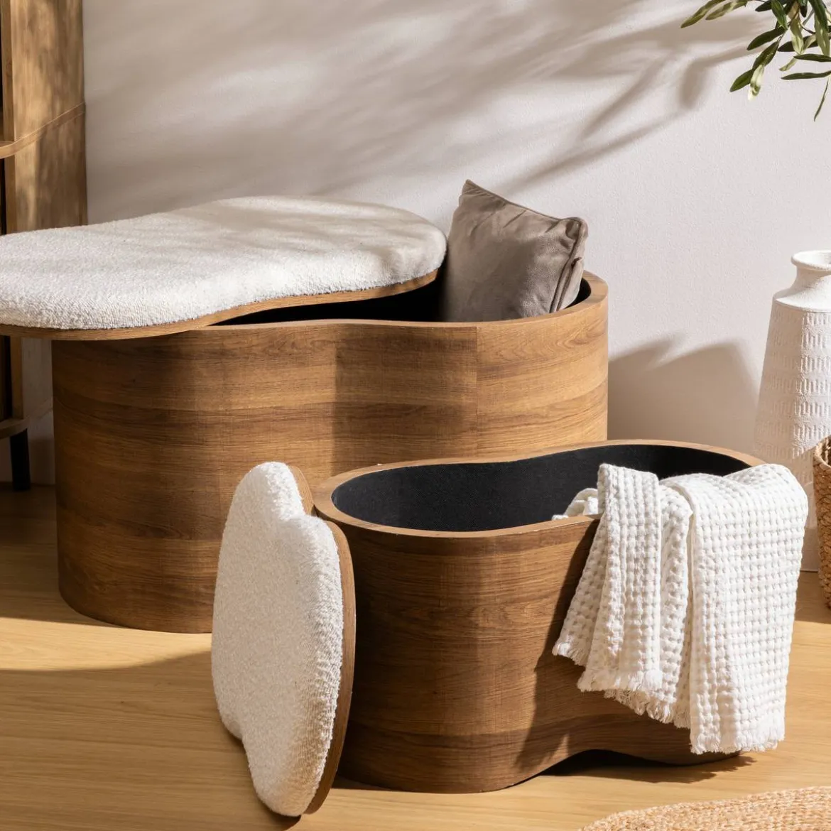 2 bancs coffres "Loe"