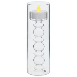 3 bougies LED