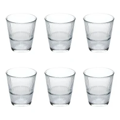 6 gobelets bas  "Lin'Eau"