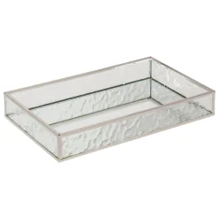 2 plateaux effet miroir "Ania"