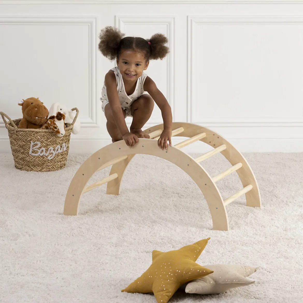 Arche d'escalade enfant