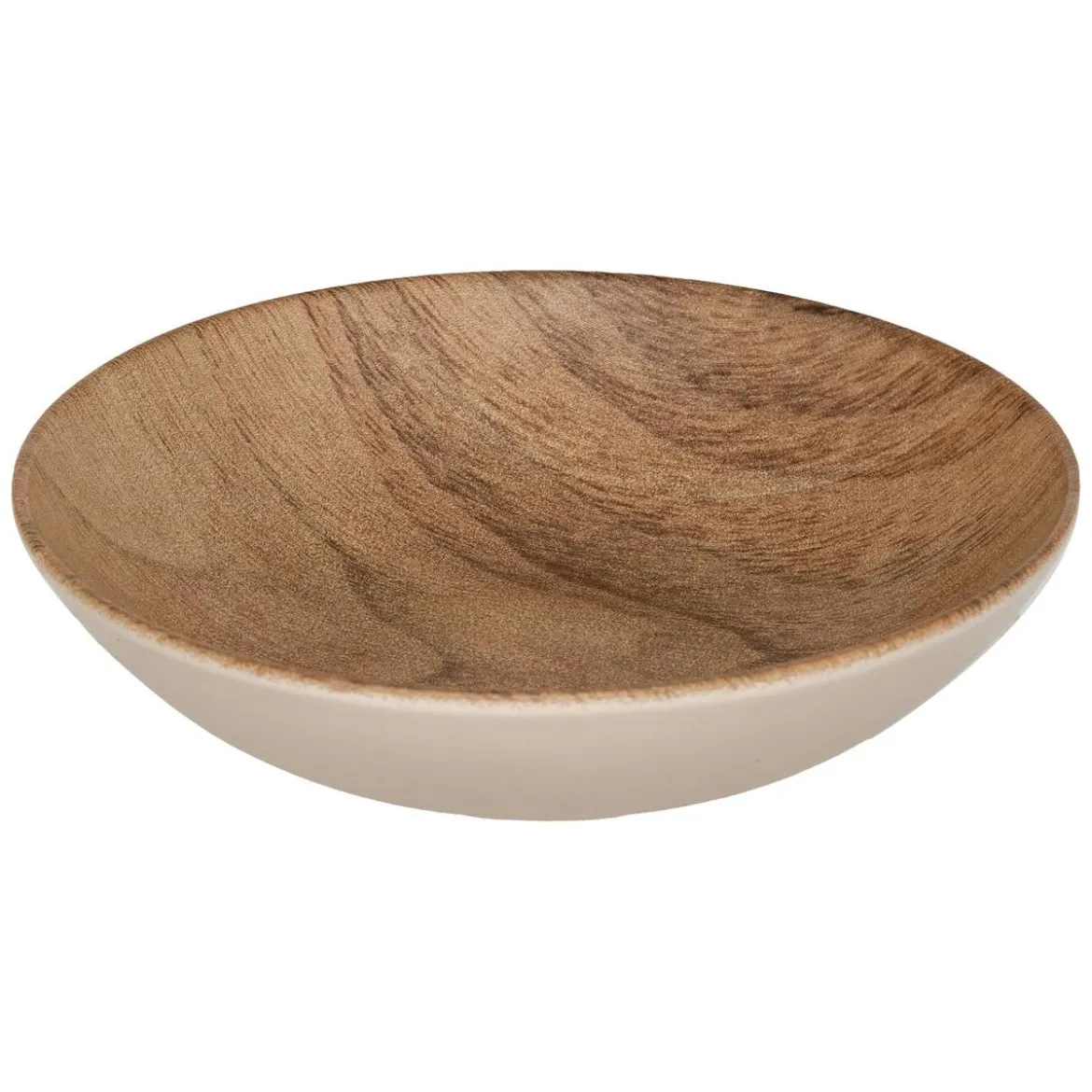Assiette creuse "Bois Mood"