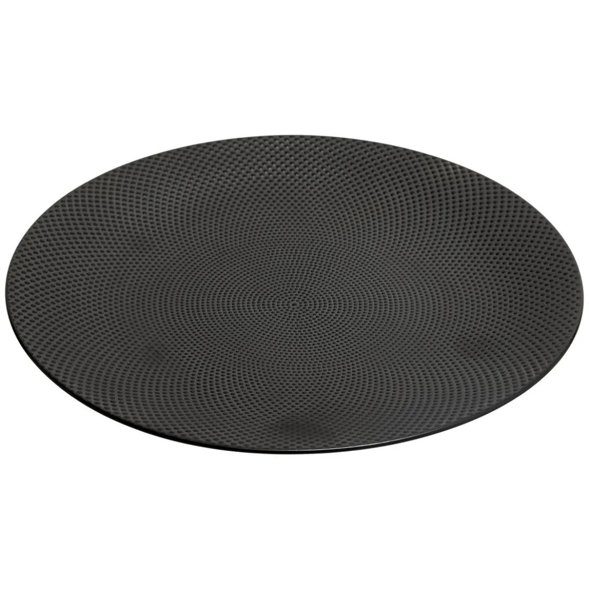 Assiette plate "Caviar"