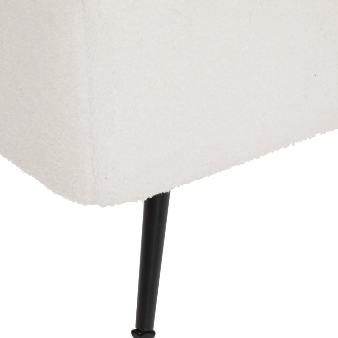Banc coffre bouclette "Aurora"