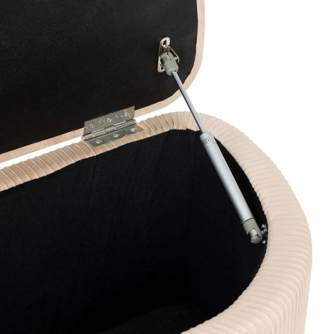 Banc coffre velours "Solaro"