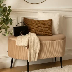 Banc coffre velours