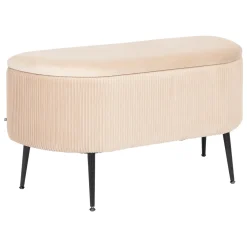 Banc coffre velours