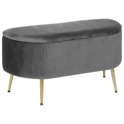 Banc coffre velours