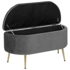 Banc coffre velours