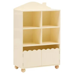 Bibliothèque enfant 2 portes 2 niveaux 