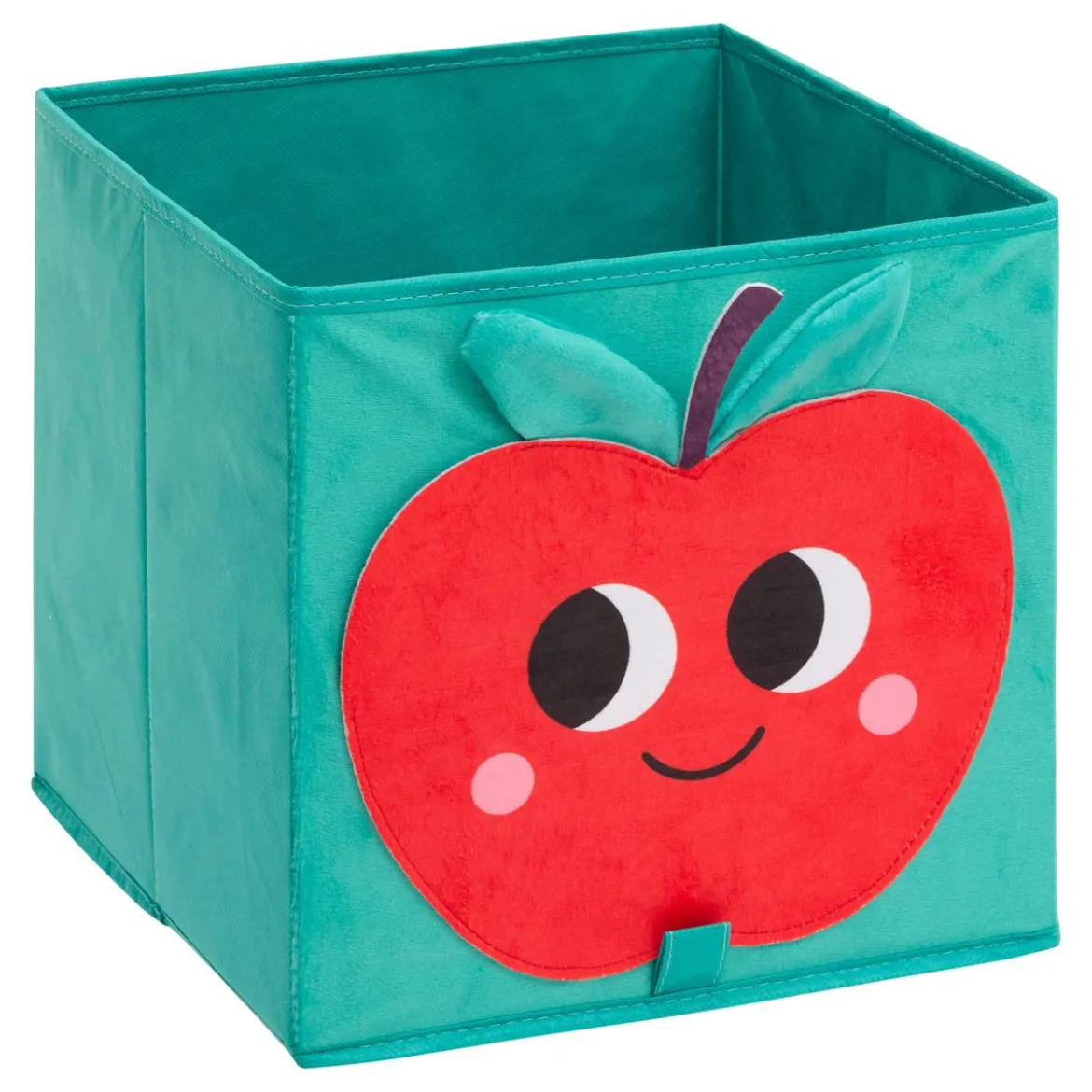 Boite de rangement velours "Pomme d'amour"