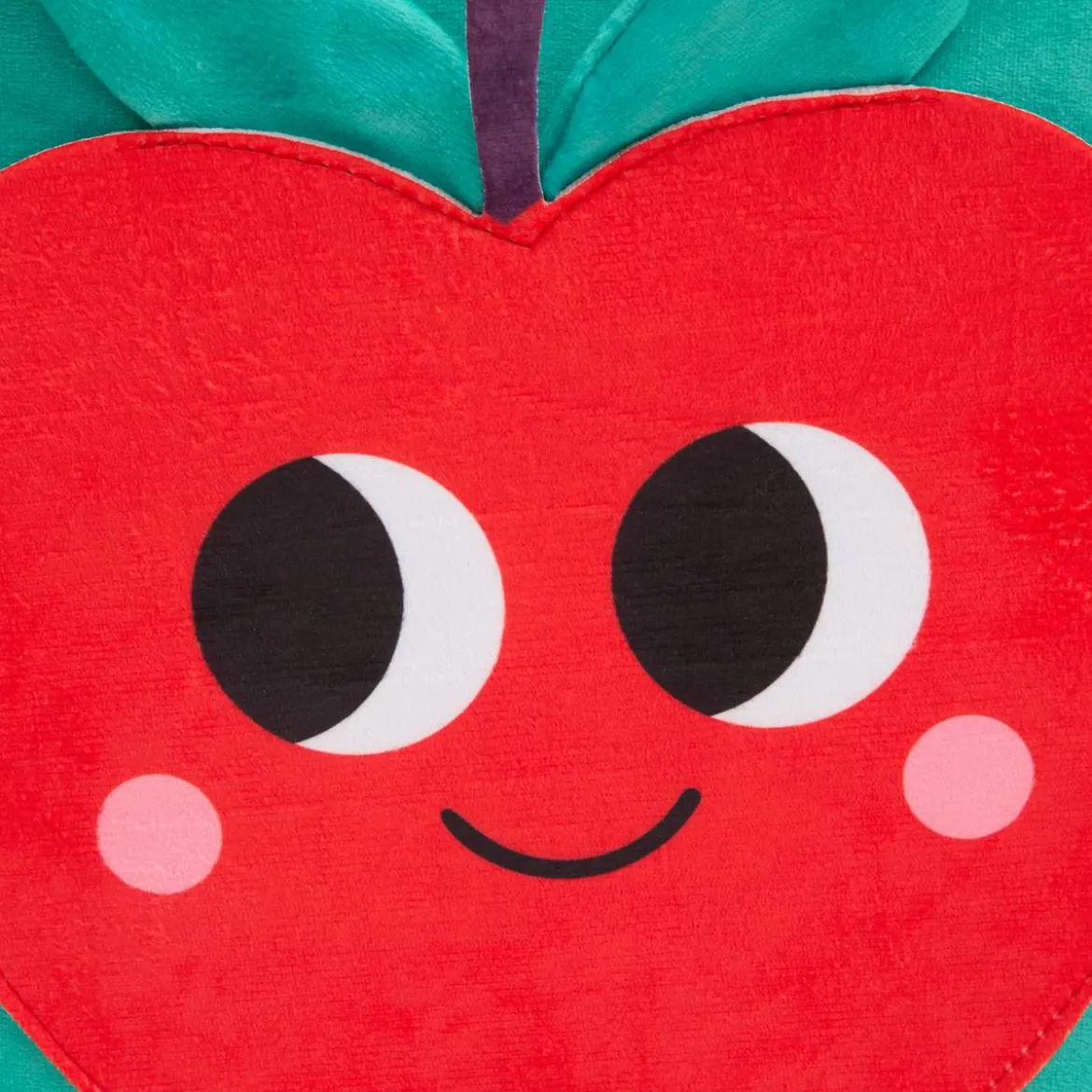Boite de rangement velours "Pomme d'amour"