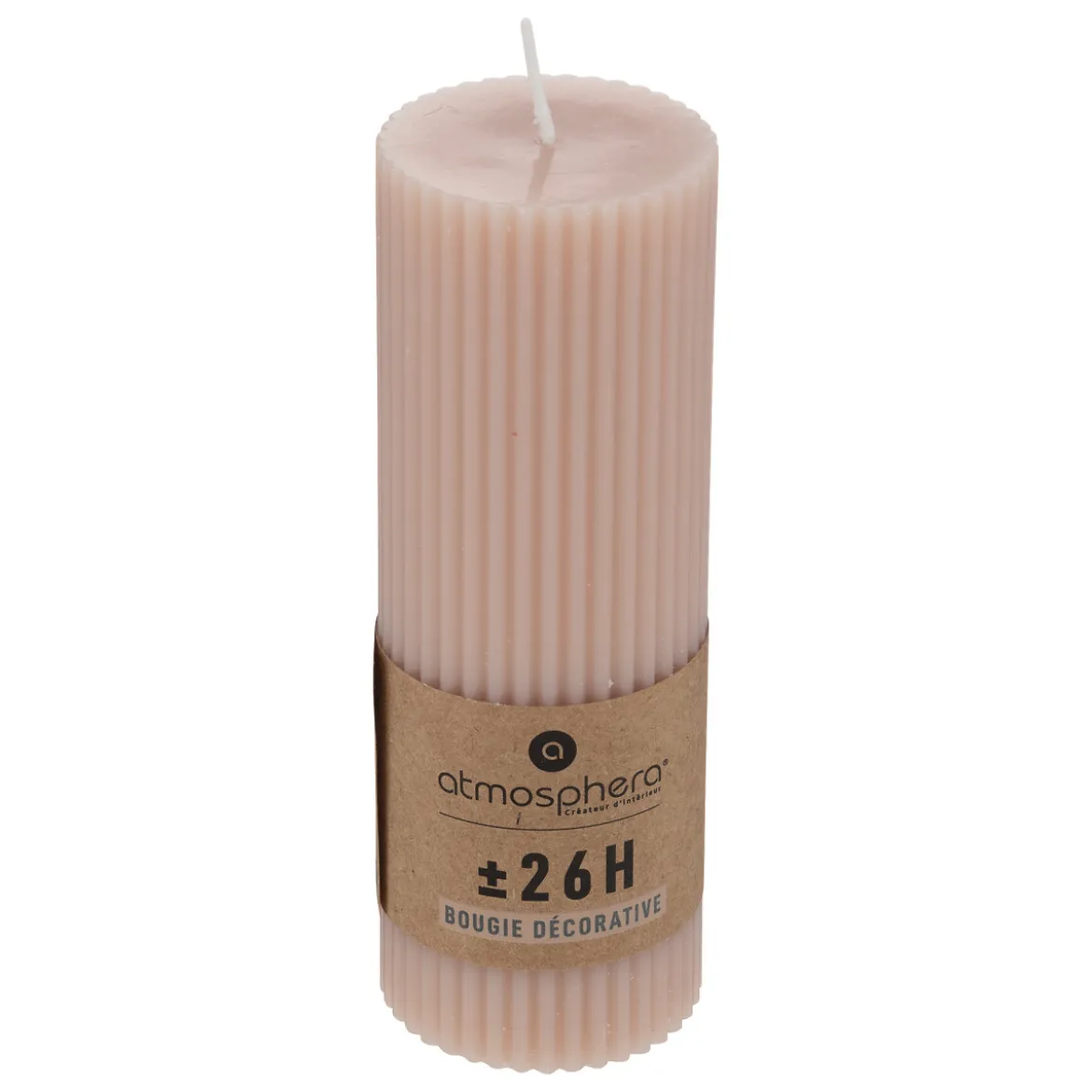 Bougie ronde "Demi"