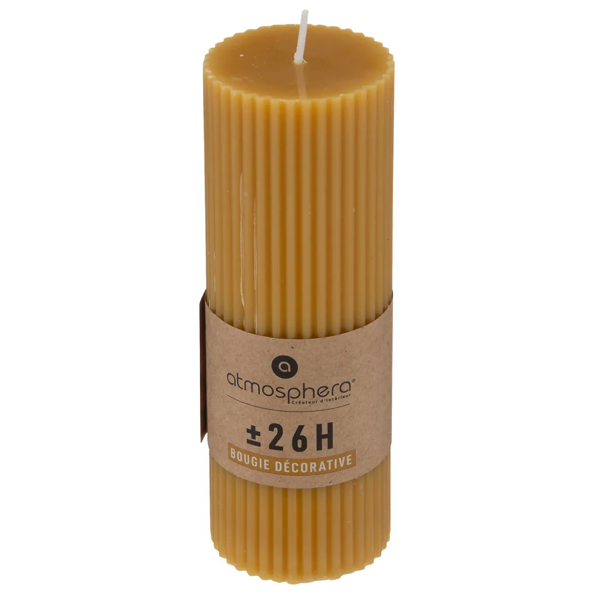Bougie ronde "Demi"