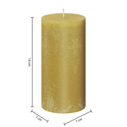 Bougie rustique "Olia"