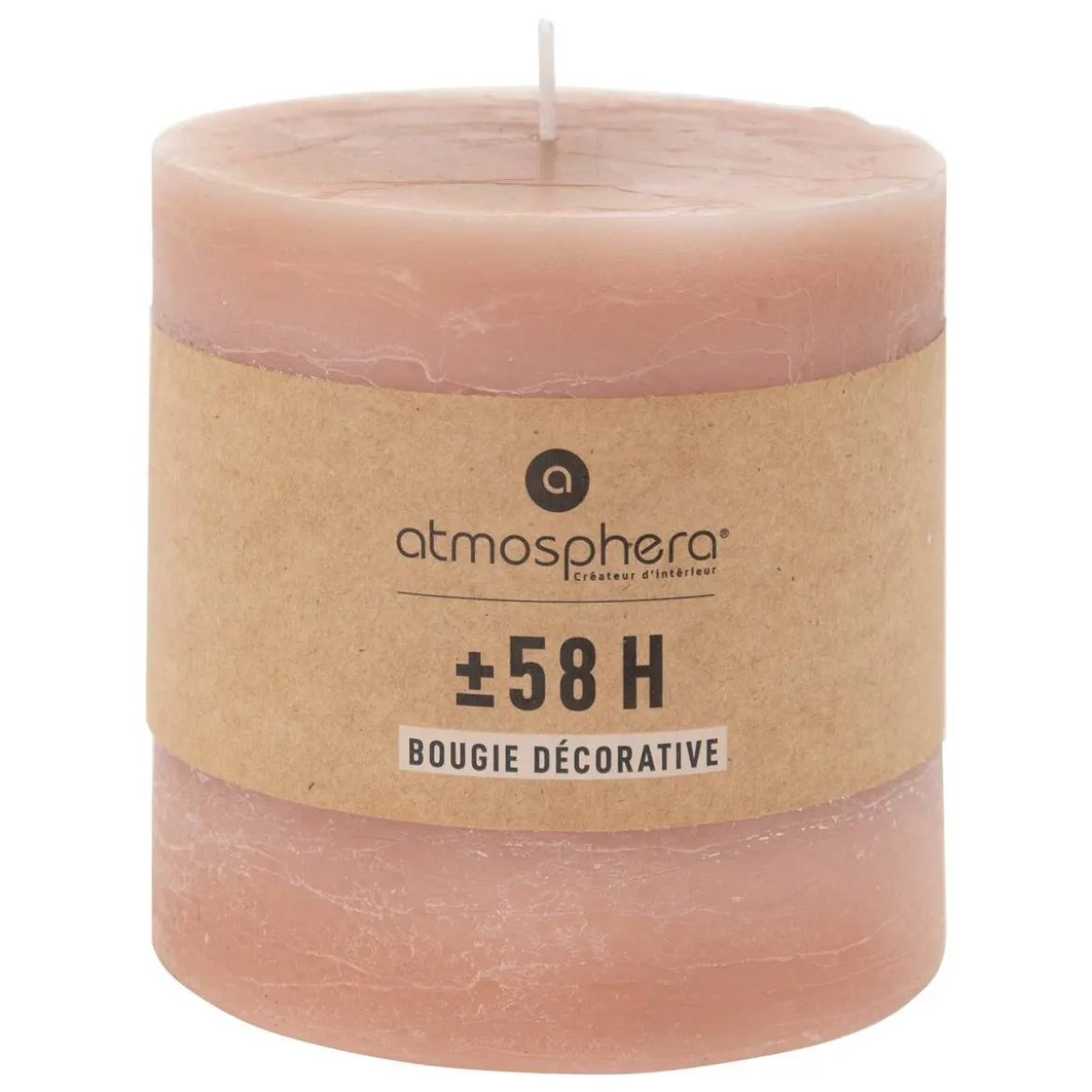Bougie rustique "Olia"