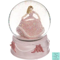Boule à neige musicale "Princesse"