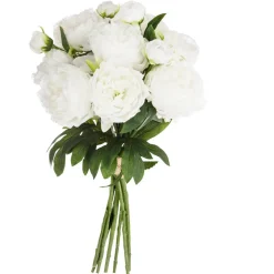 Bouquet 13 pivoines artificielles