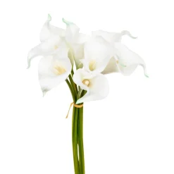 Bouquet de 8 arums artificiels