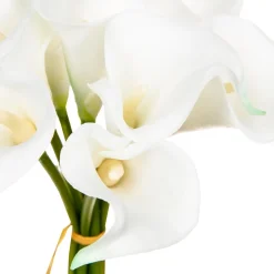 Bouquet de 8 arums artificiels