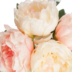 Bouquet de 4 pivoines articielles