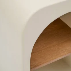 Buffet 1 porte 4 étagères