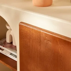 Buffet 2 portes 8 étagères "Sienna"
