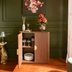 Buffet 2 portes 1 étagères