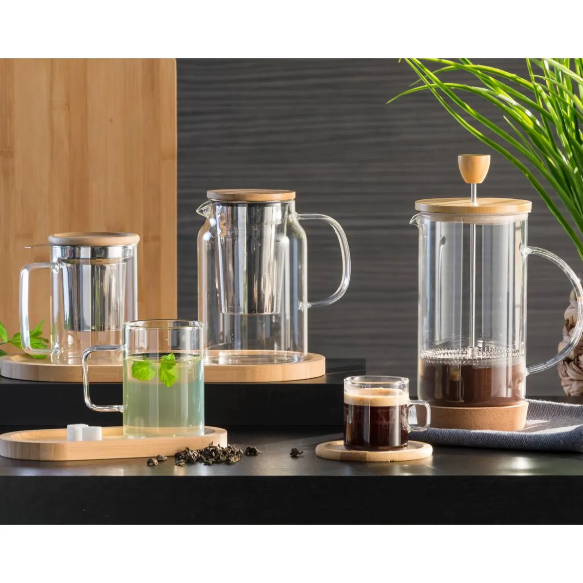 Cafetière "Bambou"