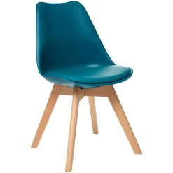 Chaise "Baya", pieds hêtre