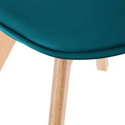 Chaise "Baya", pieds hêtre