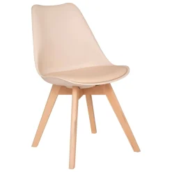 Chaise "Baya", pieds hêtre