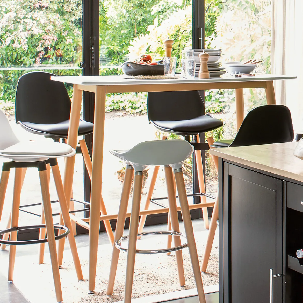 Chaise de bar "Maxon"