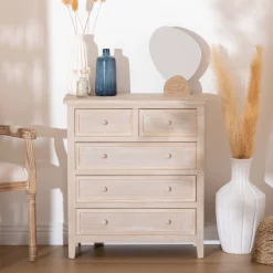 Chiffonnier 5 tiroirs "Charme"