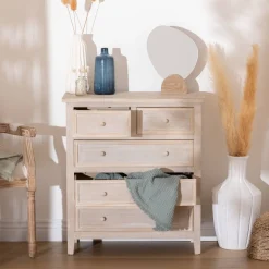 Chiffonnier 5 tiroirs 