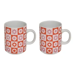 Coffret 2 mugs "Bloomorama" 360ml