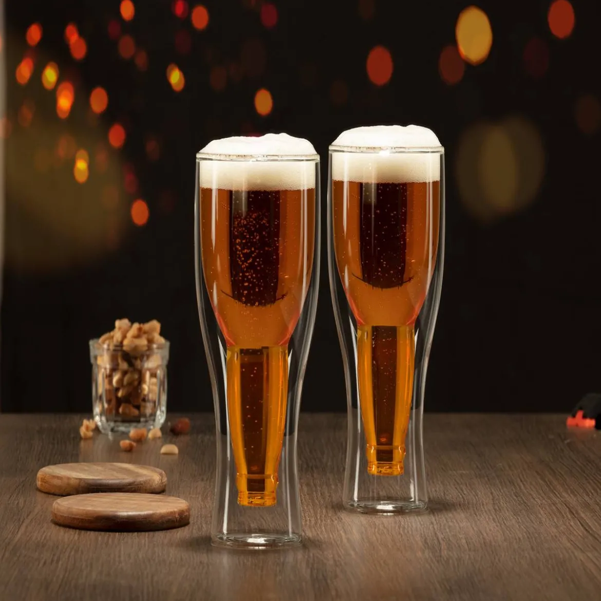 Coffret 2 verres à bière "Bier"