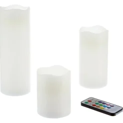 Coffret de 3 bougies LED