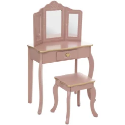 Coiffeuse et tabouret enfant 