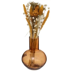 Composition de fleurs séchées 