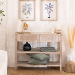 Console 2 tiroirs 