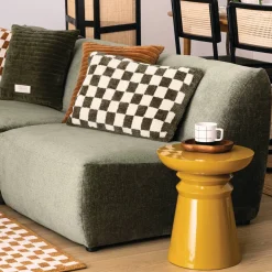 Coussin damier "Itha"