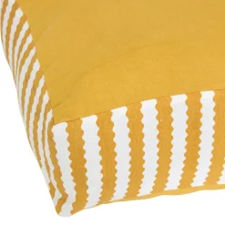 Coussin de sol d'extérieur rectangulaire POOLSIDE Jaune