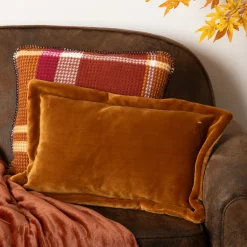 Coussin flanelle