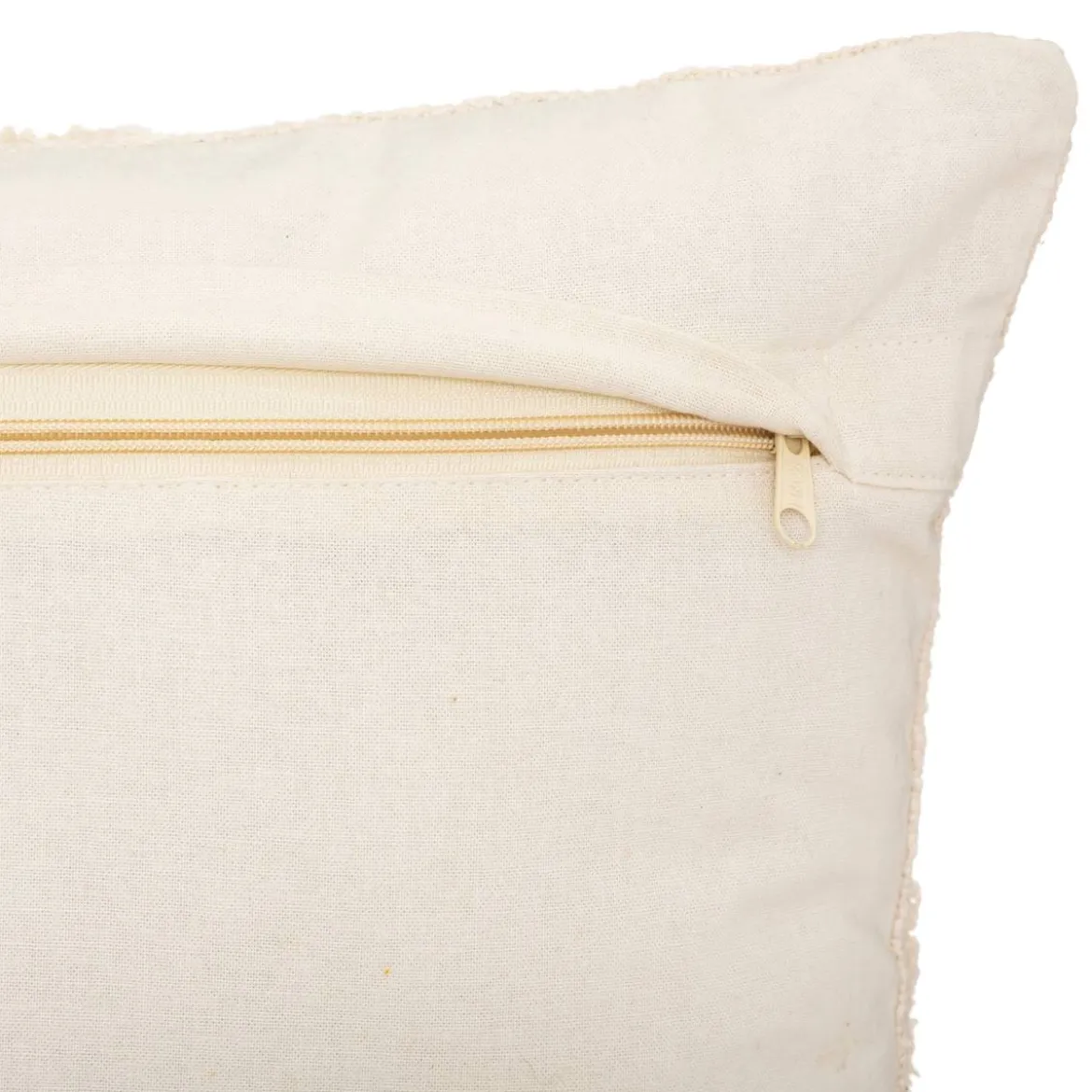 Coussin "Inca", coton tufté