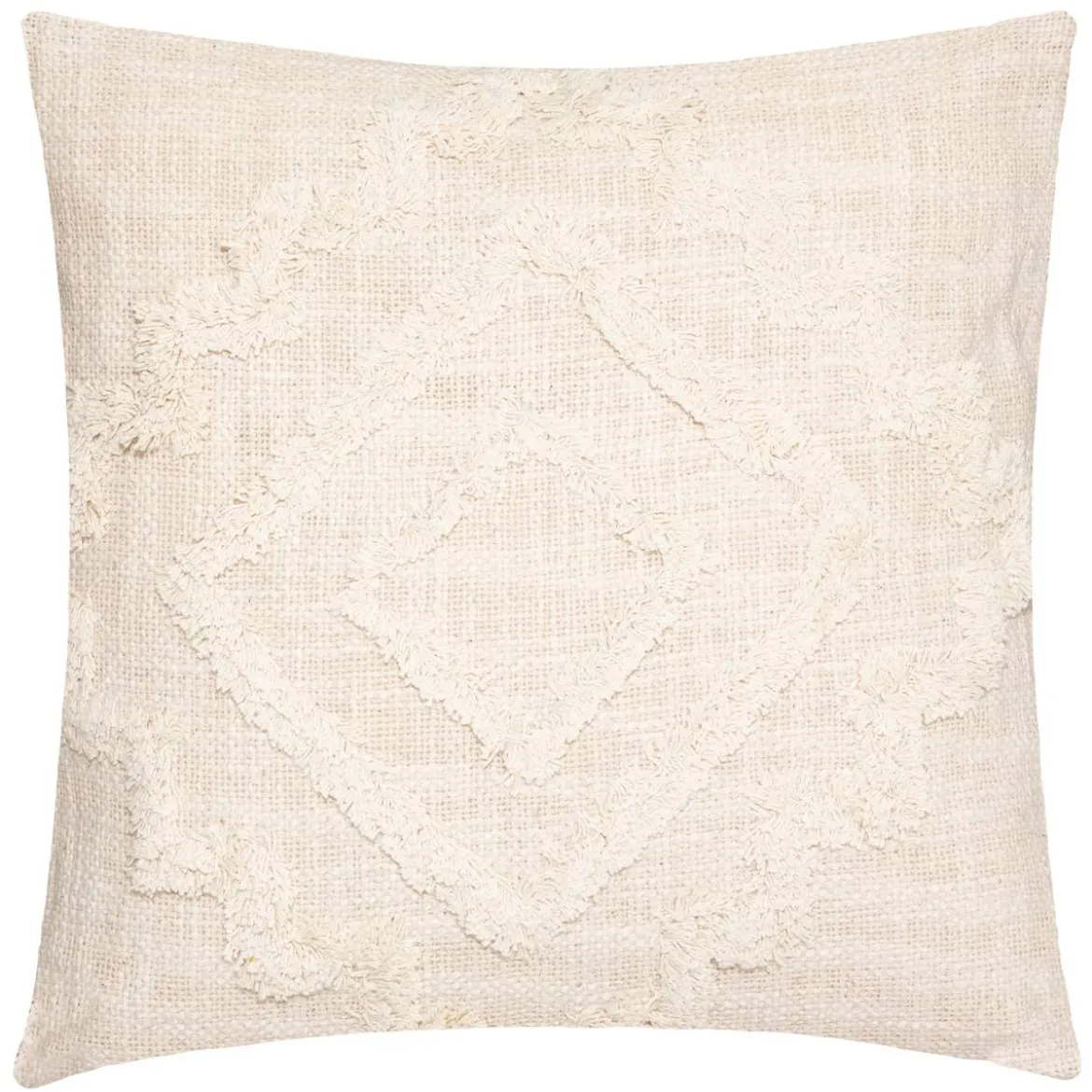 Coussin "Inca", coton tufté