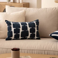 Coussin jacquard 