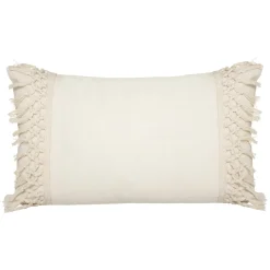 Coussin macramé
