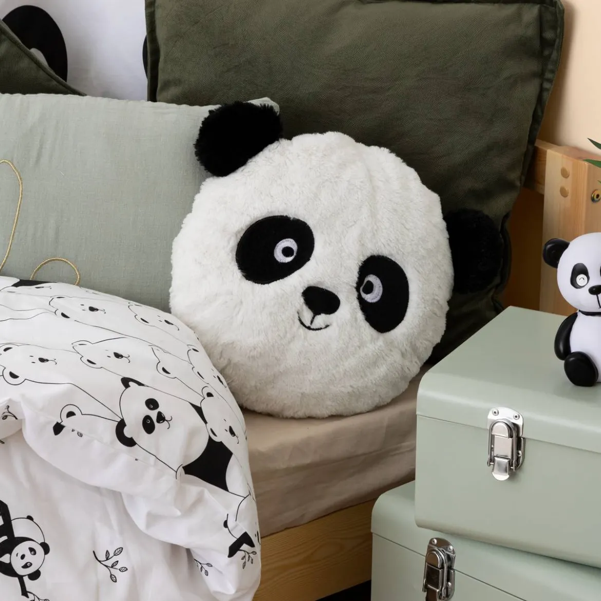 Coussin Panda "Nao"
